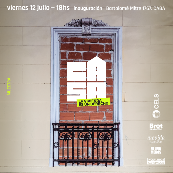 Se inauguró la Muestra Fotográfica: “CASA: tener un lugar para vivir como querés debería ser posible”